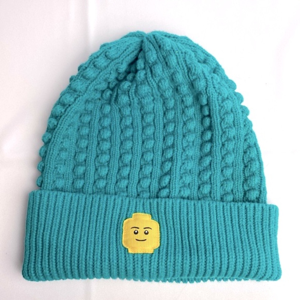 Lego X Target TealKids  Knitted Winter Beanie Hat One Size Fits Most